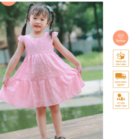 ĐẦM BABYDOLL HOA CÚC